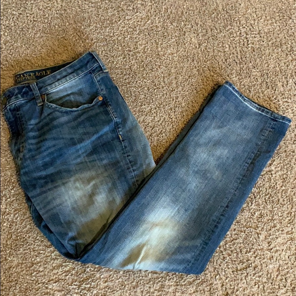 American Eagle men’s slim straight jeans in 34x30